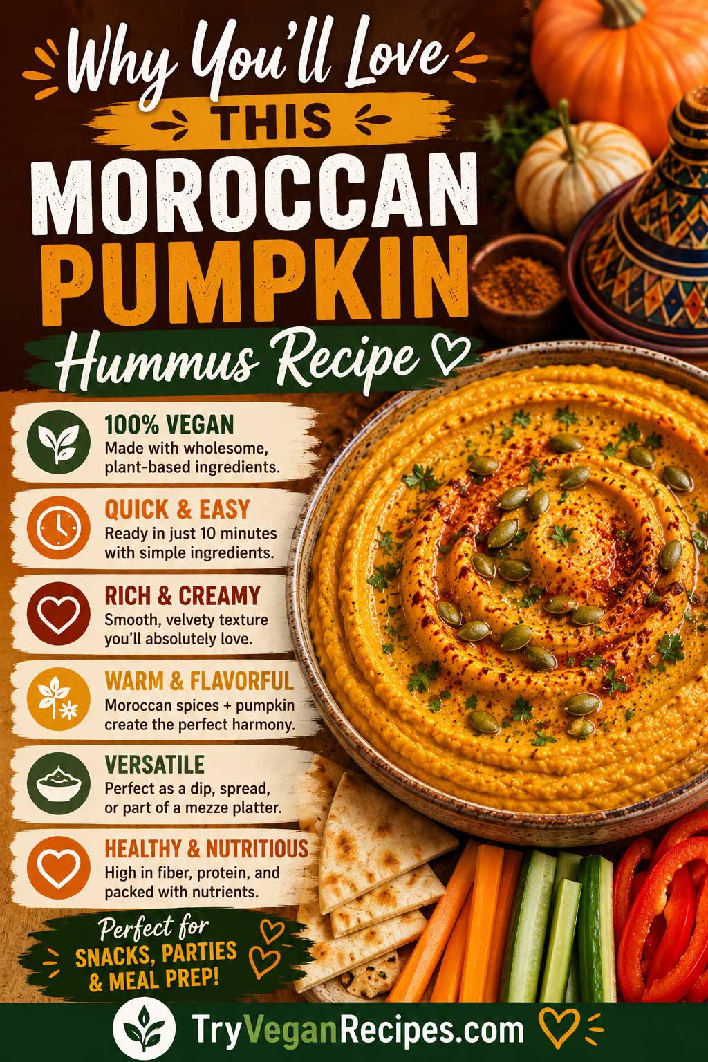 pumpkin hummus recipe people love