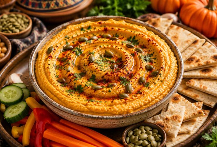 moroccan pumpkin hummus recipe