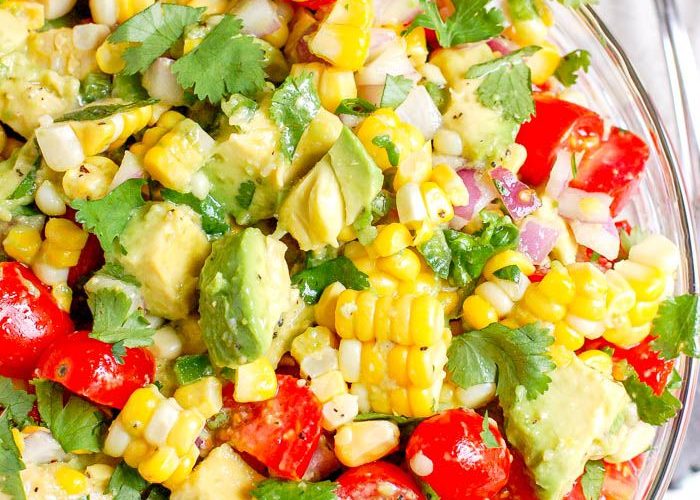 avocado corn salad