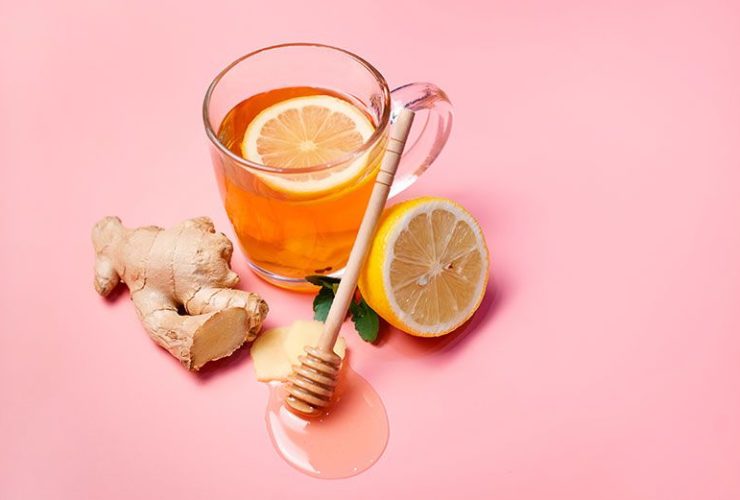 Garlic Lemon Honey Tea